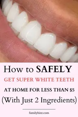 Teeth whitening at home in 3 minutes | How to naturally whiten your yellow teeth | 100% effective