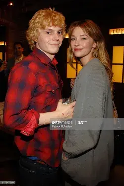 Evan Peters and Haley Bennett 2010