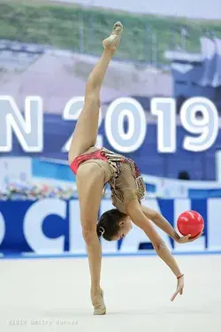 Dina Averina (Russia)🇷🇺 @ World Cup Kazan🇷🇺 2019/09/01.