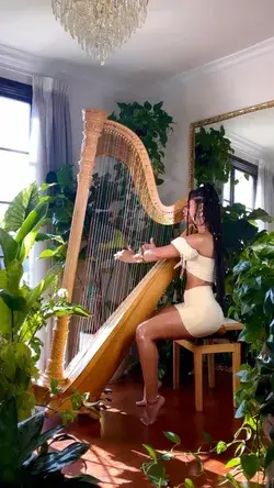 Classical Harpist! Can you name this song?