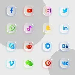 Social media icons