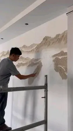 Amazing wall design.