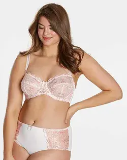 Pretty Secrets Ella Lace Blush Multiway Bra