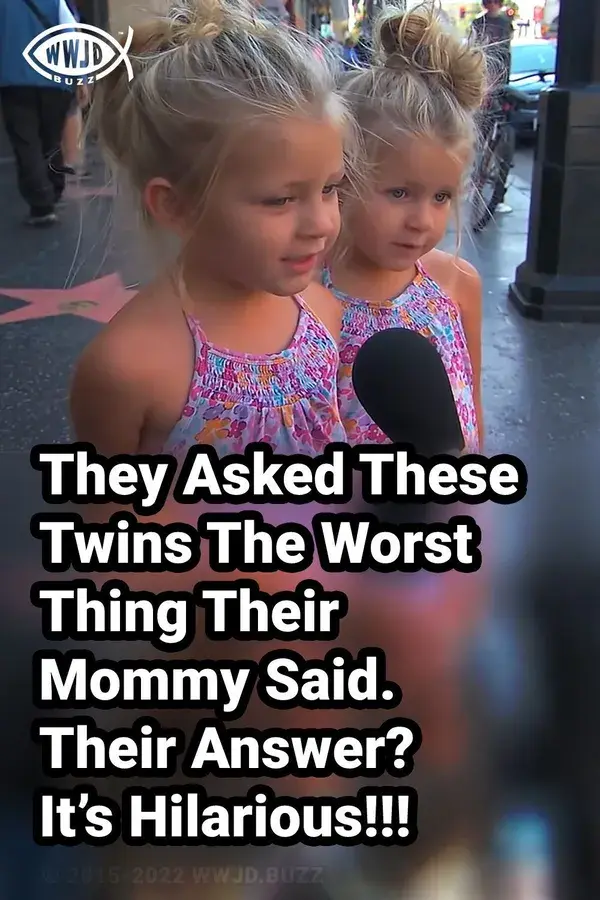 They Asked These Twins The Worst Thing Their Mommy Said. Their Answer? It's Hilarious!!!