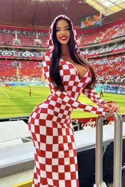 Croatia girl fan