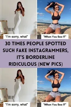 30 Times People Spotted Such Fake Instagrammers, It’s Borderline Ridiculous (New Pics)
