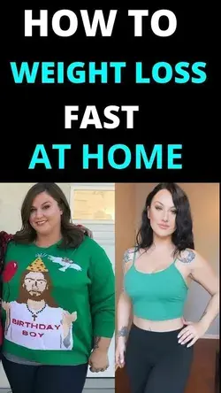 Lose weight quickly at home Without diet and exercise