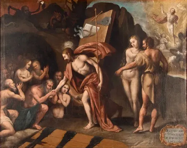 Miguel de Santiago, The Descent of Christ into Limbo 17th century