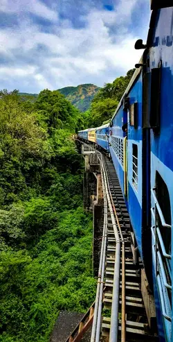 Indian train photography