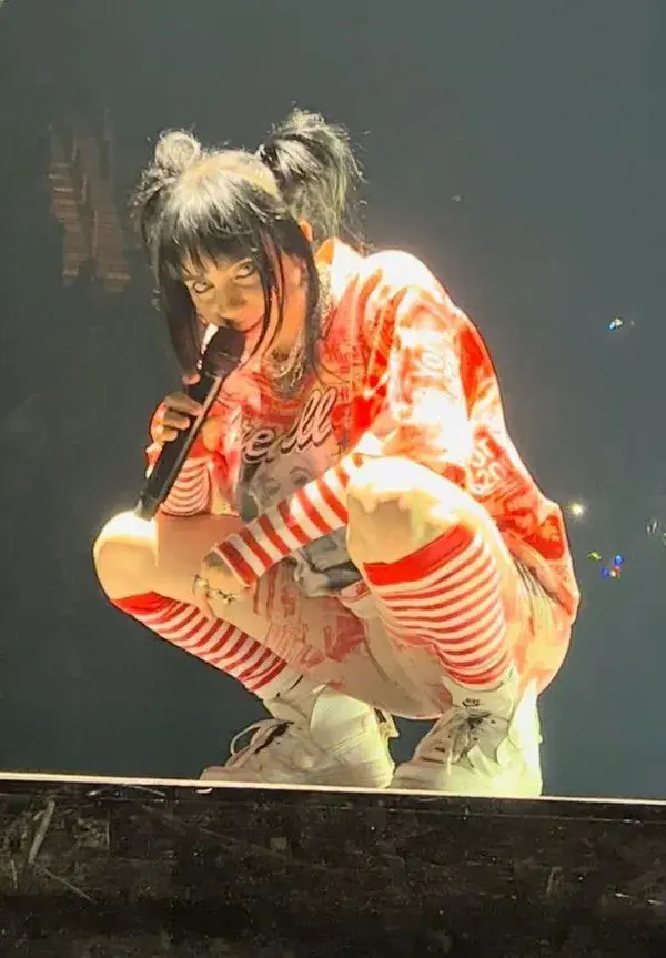 Billie performing at the Kia Forum in Inglewood, California night 2 💗