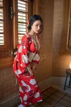 Japanese kimono beauty