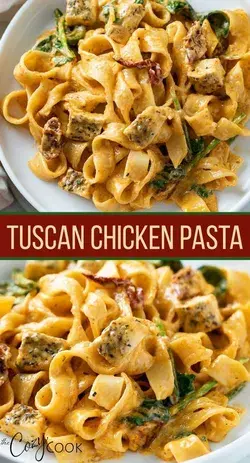 Tuscan Chicken Pasta