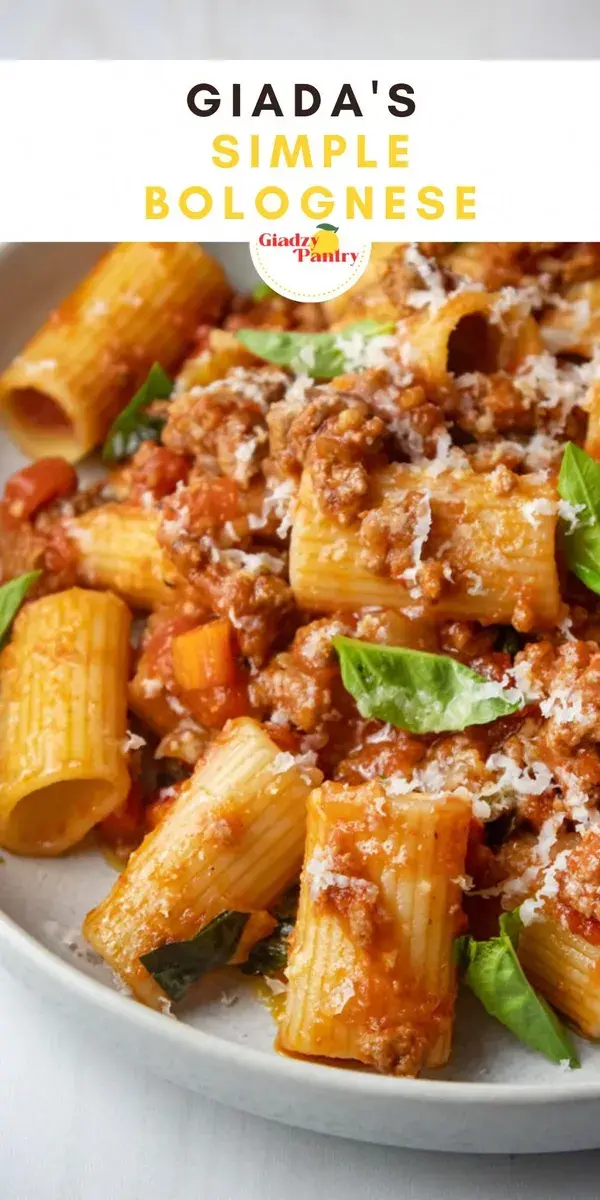 Simple Bolognese &ndash; Giadzy