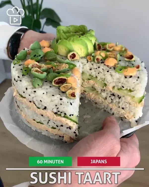 Sushi Taart