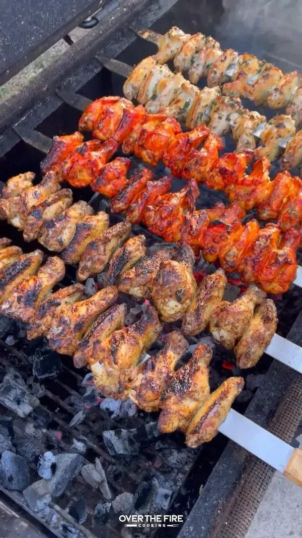 Chicken Wing Skewers Recipe!