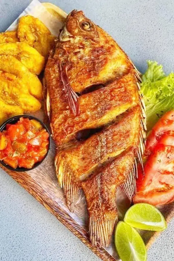 Pescado Frito Served Hot & Crispy