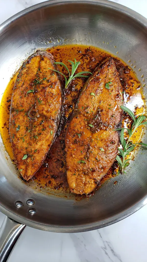 Simple And Tasty Pan Seared Fish in 10 minutes.