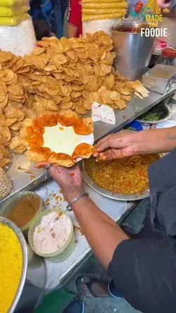 Most Delicious Papdi Chaat in Kolkata