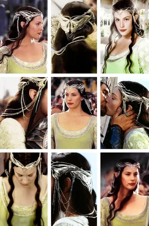 Arwen's Coronation Headpiece - The Lord of the Rings - The Return of the King #butterfly #details