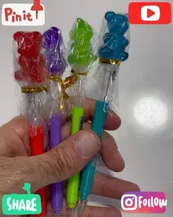 Scented Gummy Bear Mechanical Pencils