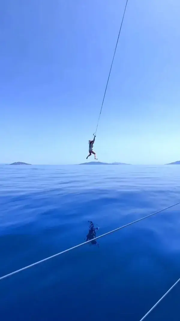 Summer fun in Greece. Would you do this?