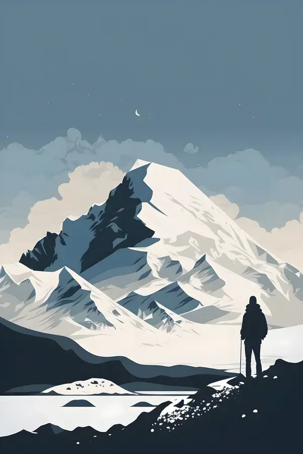 snow mountain