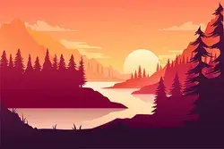 Sunset Animation