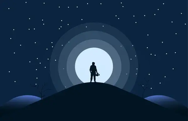 Silhouette illustration