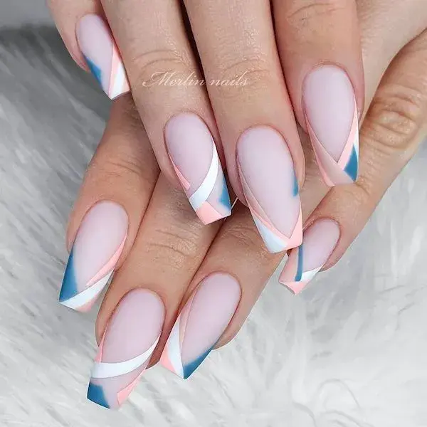 50 Coffin Nail Art Ideas | Cuded