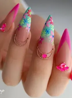 Sweet and Playful Nail Art Designs for Summer | Effortlessly Stylish Summer Nail Art Idea | Nail Art