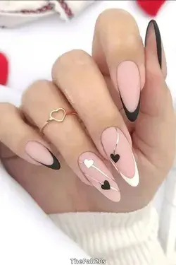 54+ Heart Nails That Will Make You SWOON