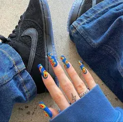 Gobstopper nails