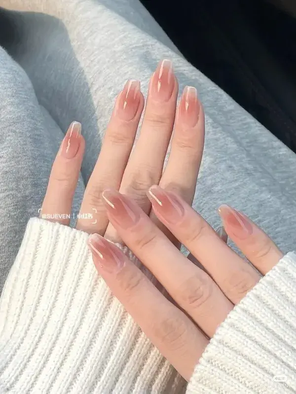 jelly nail insta story inspo