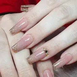 nail designs short simple nude