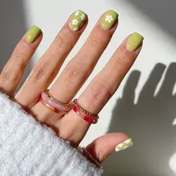 Matcha Latte Nails Are the Creamy New Manicure Trend Taking Over Our Feeds