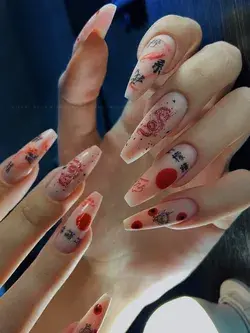 Amazing nail ideas acrylic | nail ideas glitter | nail ideas for winter simple