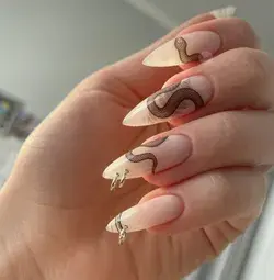 Snake nails