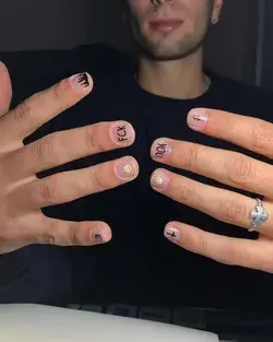 men nails