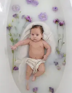 Milk bath!