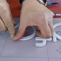 How to make neon signs then sale it?? Training course of led light neon signs.
