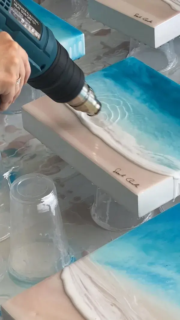 Satisfying Resin Art Heat Gun