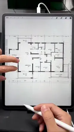 I will draw, redraw 2d architectural floor plan, blueprint autocad