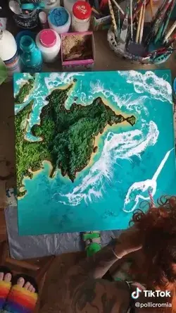 Fazendo maquete de Paraty