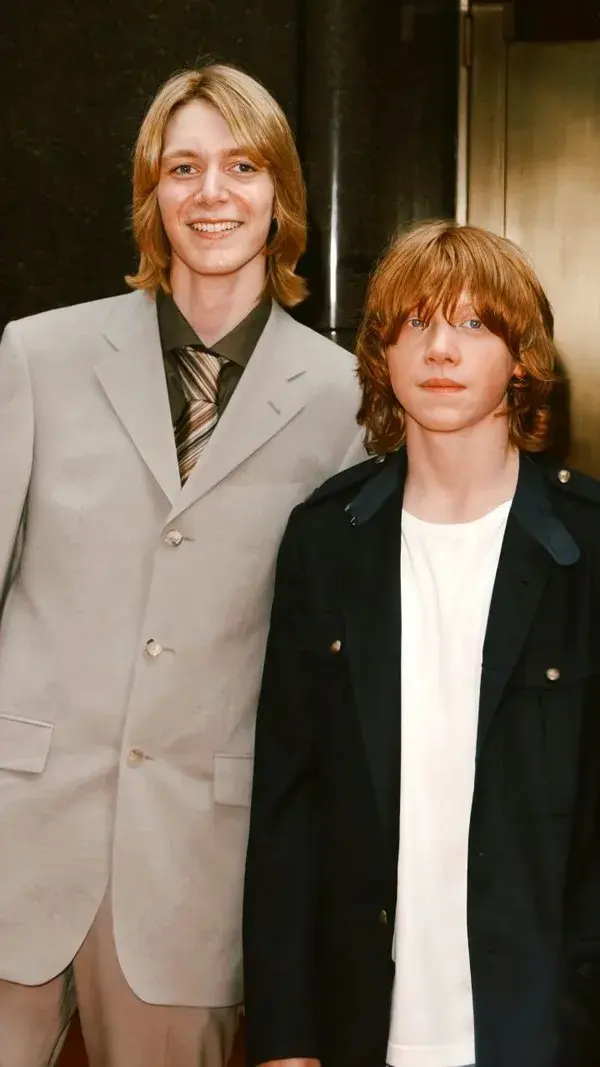 Rupert Grint and Oliver Phelps