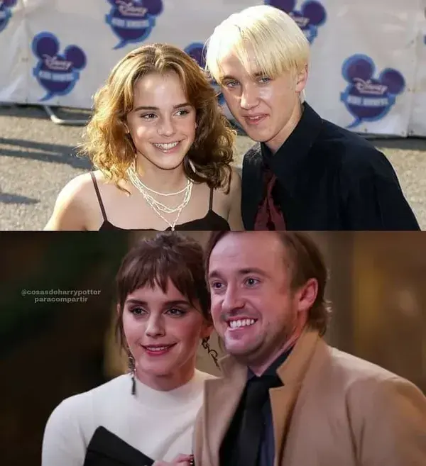 Emma Watson and Tom Felton