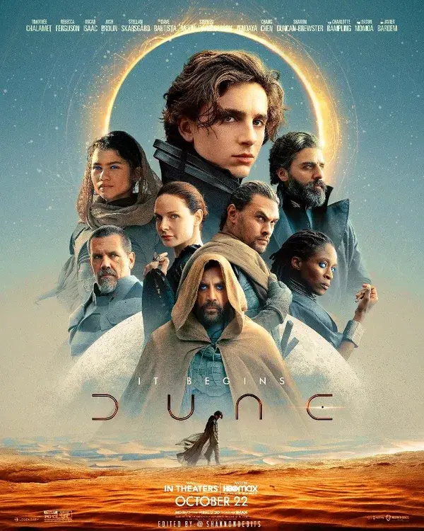 Dune 2021 movie poster