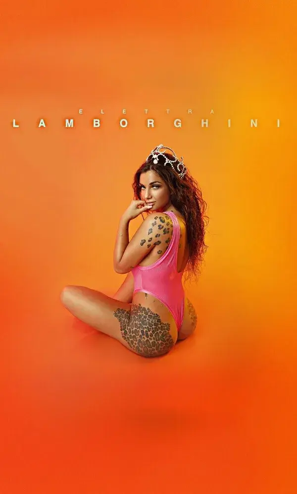 Elettra Lamborghini Twerking Queen Font