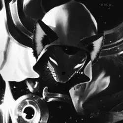 B&W Kitty Kassadin