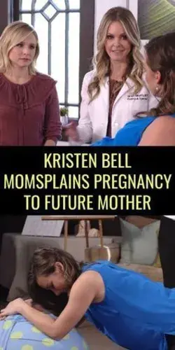 Kristen Bell Momsplains Pregnancy To Future Mother