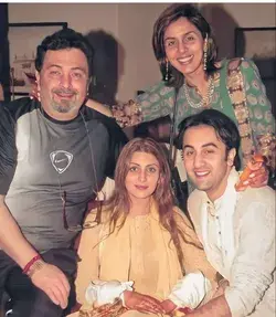 Ranbir Kapoor throwback riddhima Kapoor sahni Rishi neetu